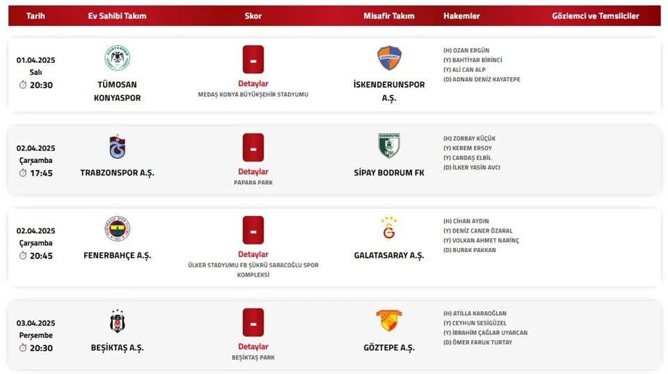 Fenerbahçe-Galatasaray derbisinin hakemi belli oldu!