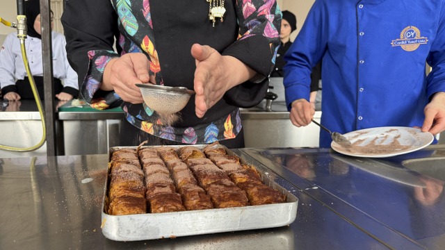 Samsun'da bu lise atölyesi dünya mutfağına şef yetiştiriyor