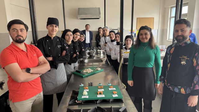 Samsun'da bu lise atölyesi dünya mutfağına şef yetiştiriyor
