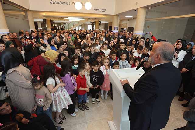 Canik'ten coşkulu bayramlaşma