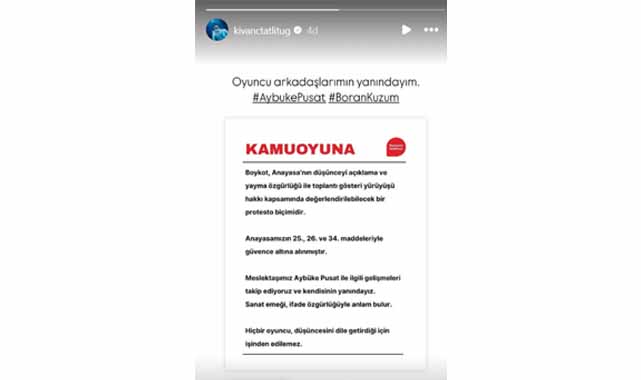 TRT oyuncu kıyımlarına devam ediyor! Boran Kuzum da diziden çıkarıldı