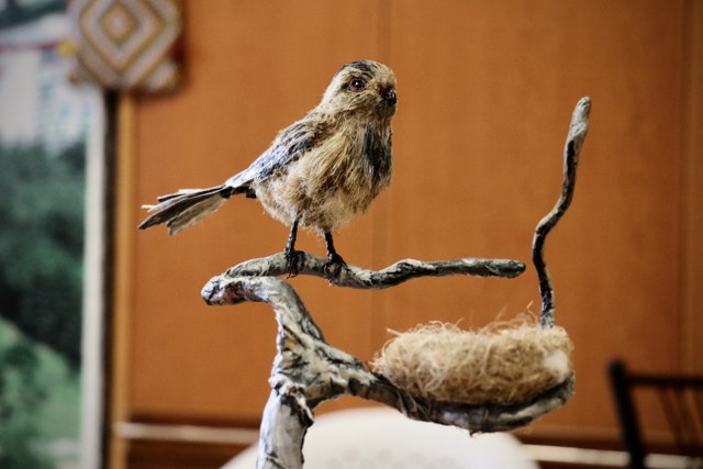 Samsun'da kadınlar kenevir lifleri ve atıklarından Amazon kadını yaptı