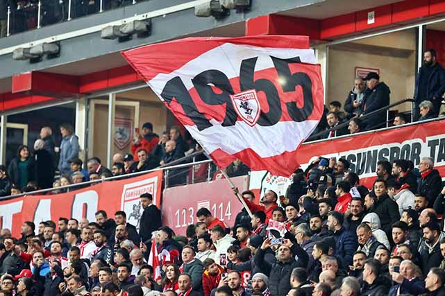 Galatasaray maçından sonra Samsun'da 1 ay maç yok!