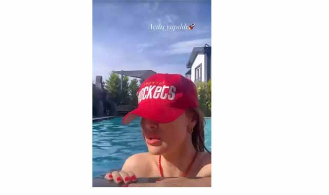 Oyuncu Mine Tugay tüm güzelliğiyle yaz sezonunu açtı