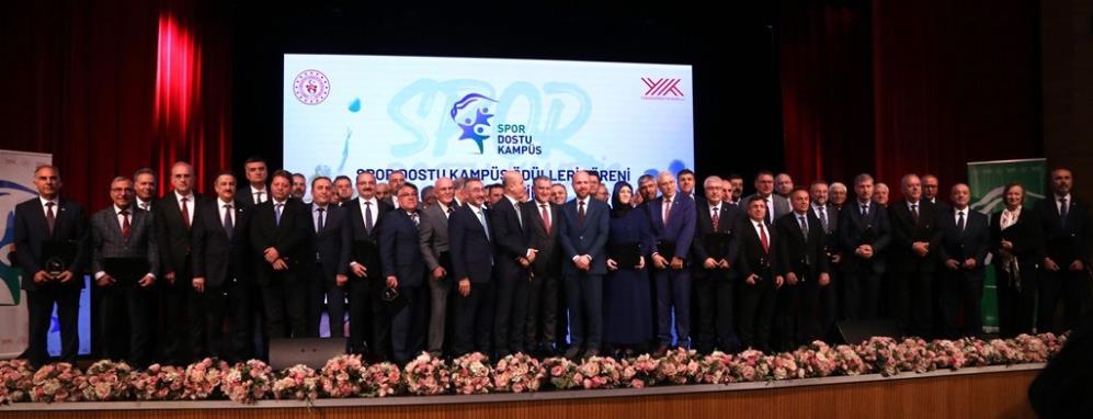 OMÜ, Spor Dostu Kampüs ünvanı aldı