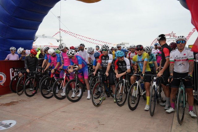 Samsun'da İlkadım Gran Fondo Bisiklet Yarışları başladı