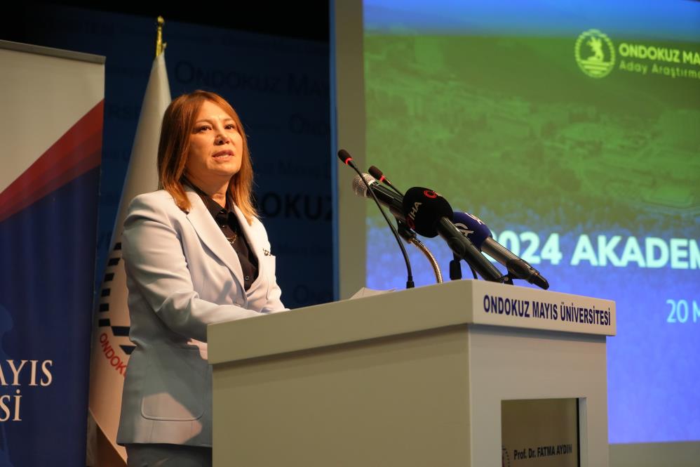 OMÜ'de 2024 Akademi Ödülü Töreni düzenlendi! Rektör Aydın'dan açıklama