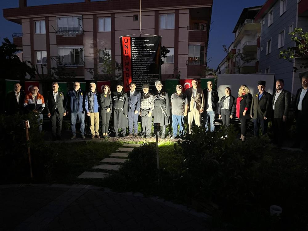 Samsun'da Çerkesler atalarını andı