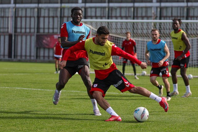 Samsunspor Trabzonspor maçı hazırlıklarını sürdürdü