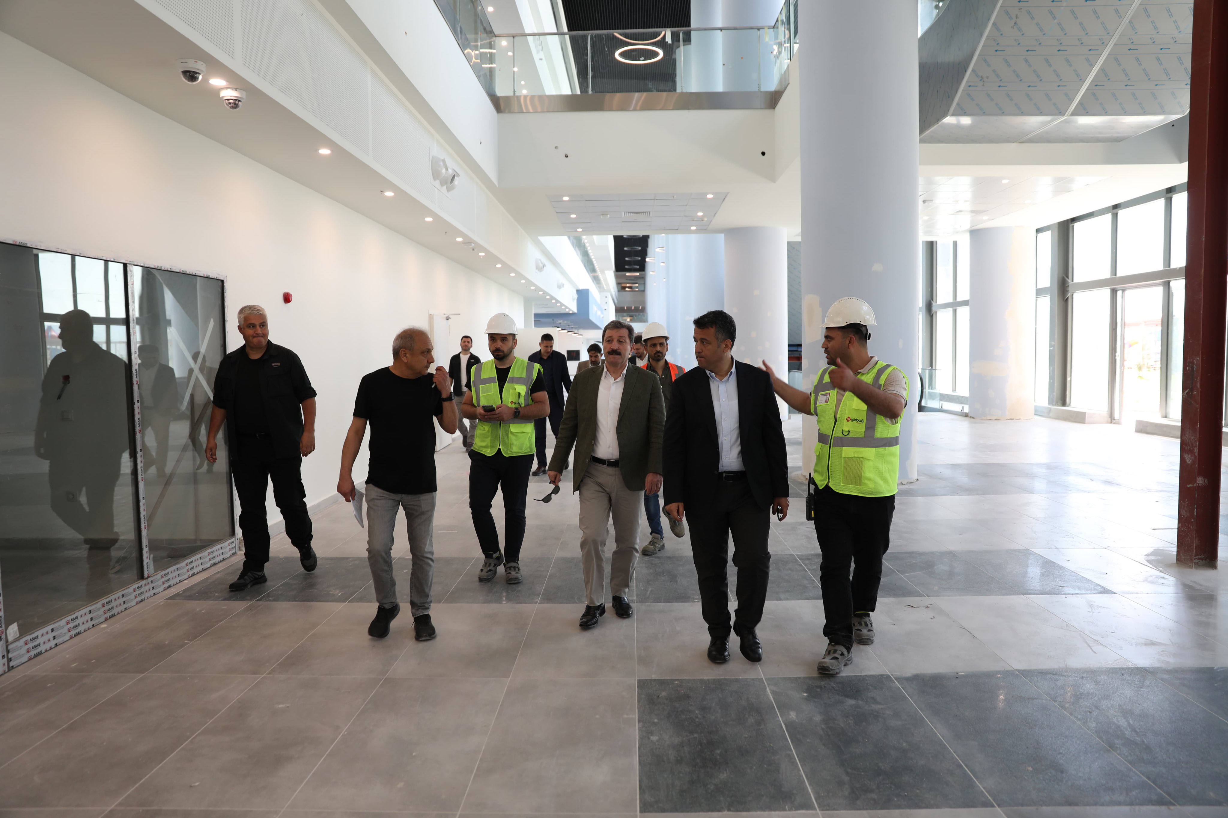 Halit Doğan, Samsun Şehir Hastanesi ve Yeni OSB'yi inceledi