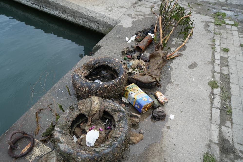 Samsun'da denizden çıkanlar şaşkına çevirdi