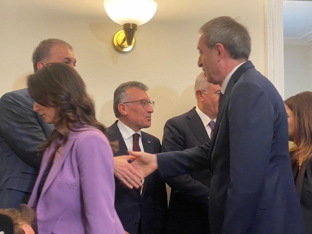 DEM Parti, AK Parti'yi ziyaret etti