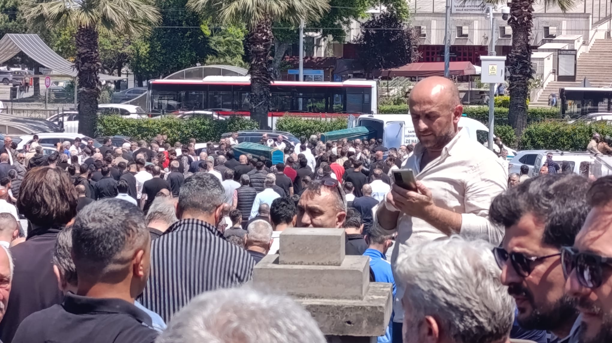 Samsun'da Barış Kol ve Hüseyin Kol birlikte defnedildi!