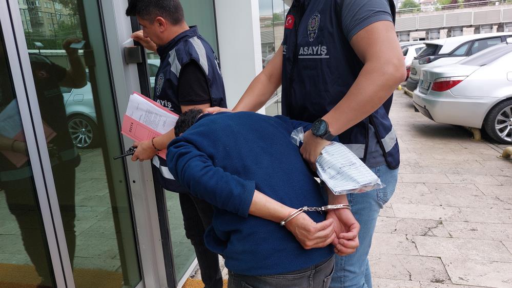 Samsun'da bir kişi eski iş yerinden hırsızlık yaptı