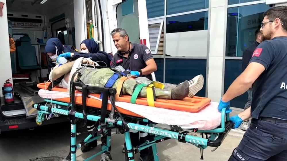 Samsun'da işçi minareden düştü!