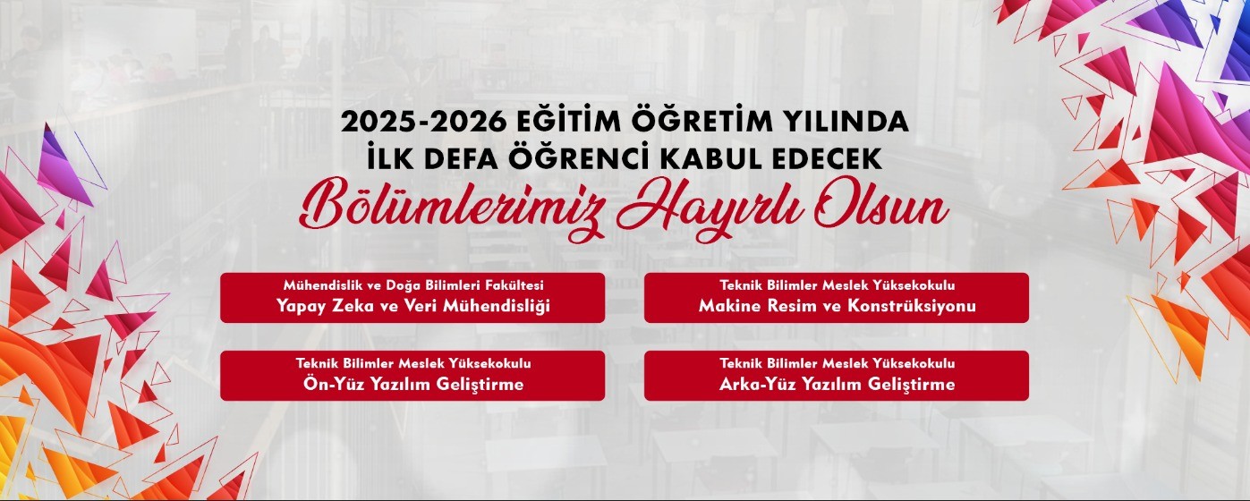 Samsun Üniversitesinde Yapay Zeka bölümü açılıyor 