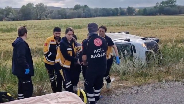 Samsun’a dönüş yolunda feci kaza: 17 yaralı