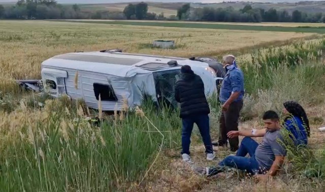 Samsun’a dönüş yolunda feci kaza: 17 yaralı