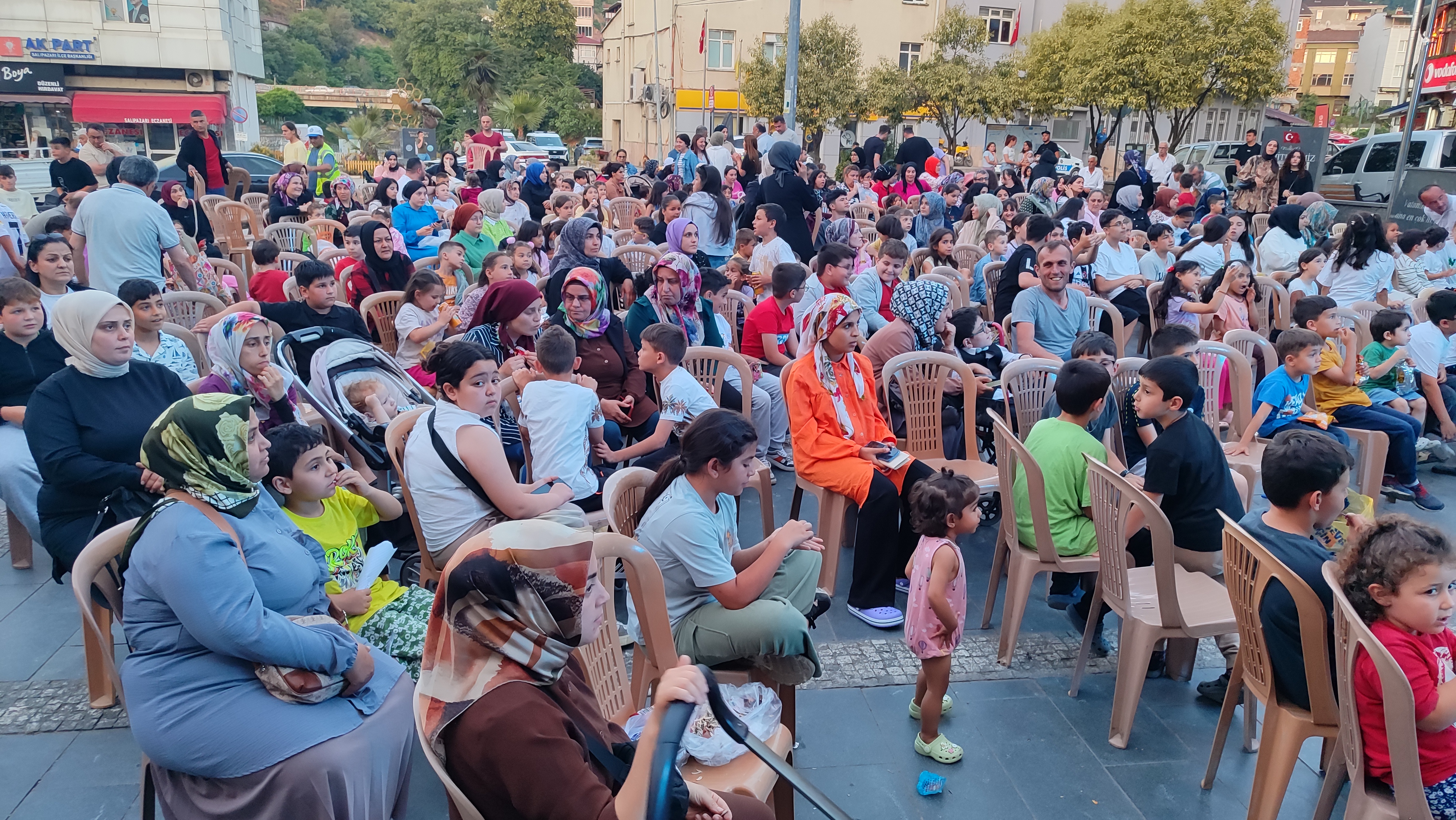Samsun Salıpazarı'nda çocuklar unutulmaz anlar yaşadı