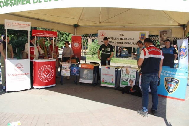 Samsun'da bağımlılıkla mücadele farkındalığı