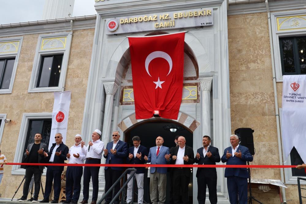 Darboğaz Hz. Ebubekir Camisi açıldı