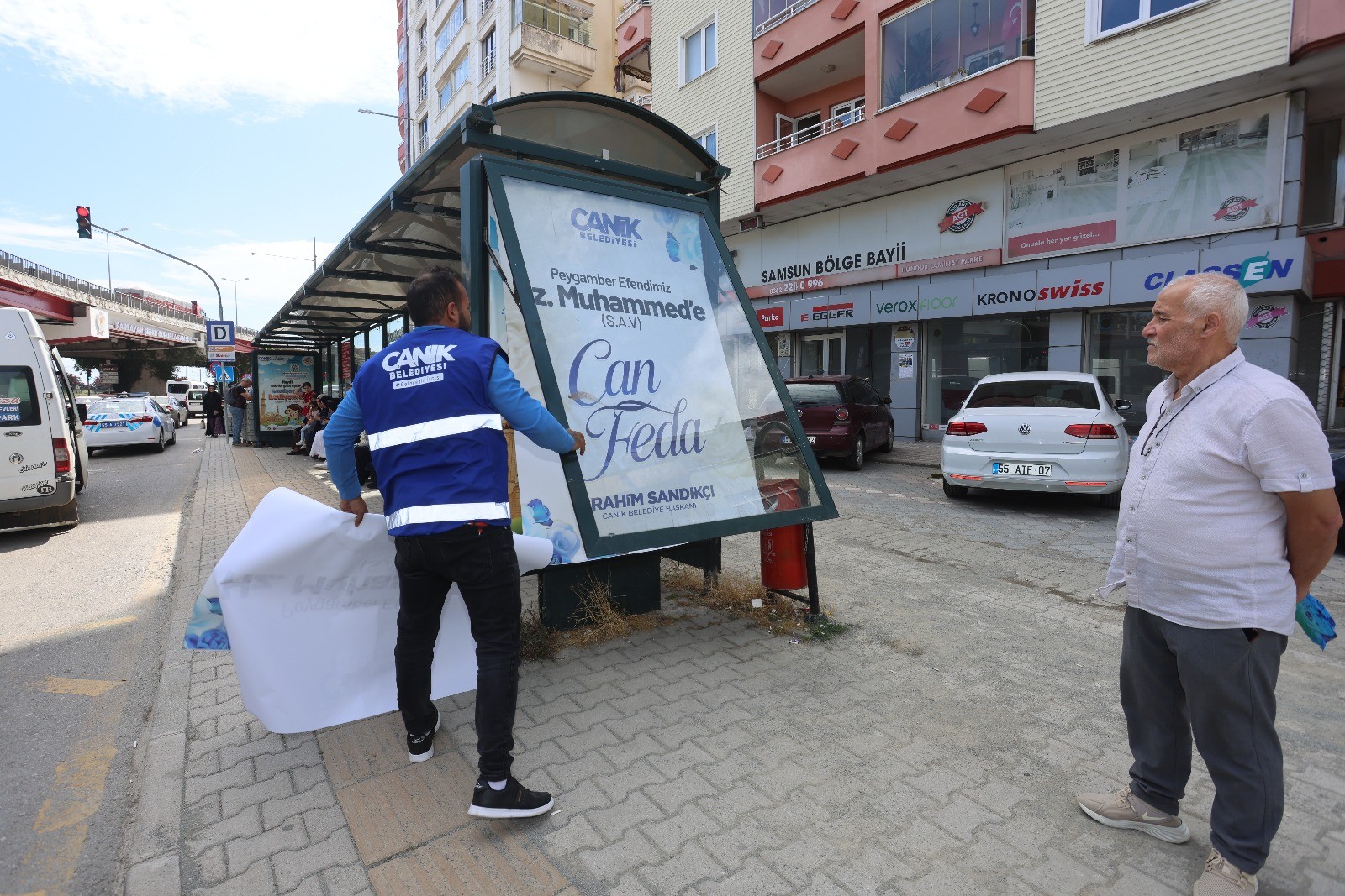 Canik'ten Peygambere hakarete tepki: Hz. Muhammed'e Can Feda