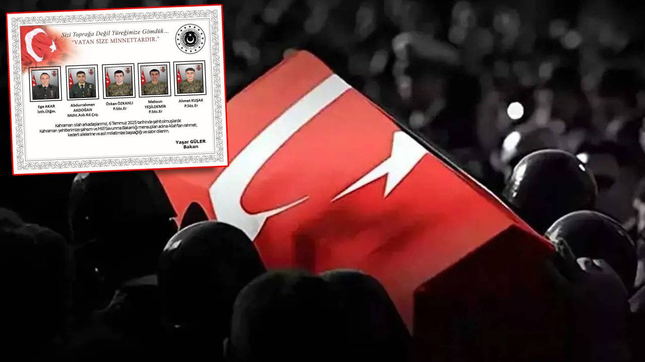 Metan gazından zehirlenen şehit sayısı 8'e yükseldi