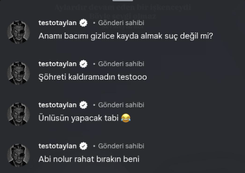 Hayranına saldıran Testo Tayla’dan ilk açıklama! “Abi rahat bırakın beni”