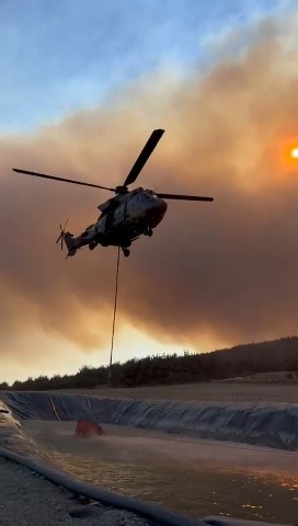 Tekirdağ Şarköy’deki orman yangınında 22 kişi hastanelik oldu