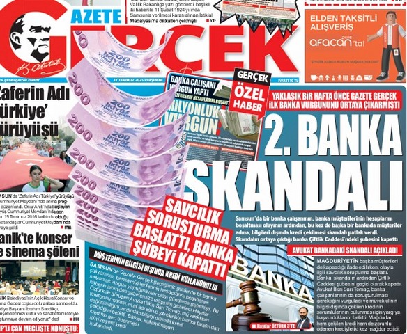 Samsun'da ikinci banka skandalı olayında mağdur konuştu!