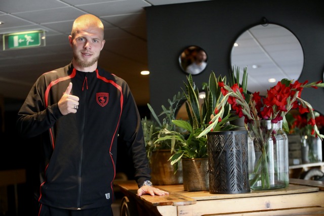 Samsunspor'un Hollanda kampında en mutlu Drongelen : Avrupa'da oynamak önemli tecrübe olacak