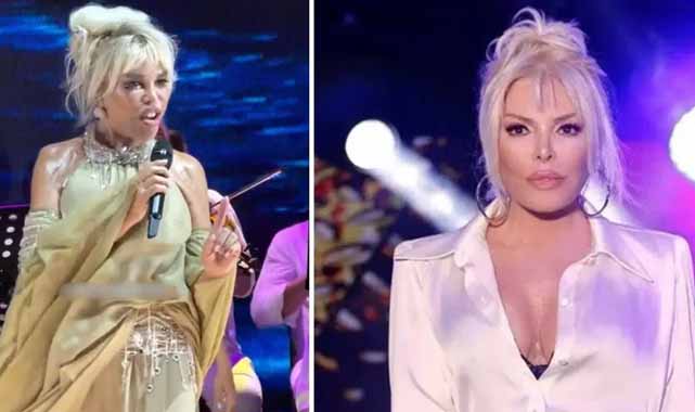 Ajda Pekkan sahnede mimik oynatamadı!