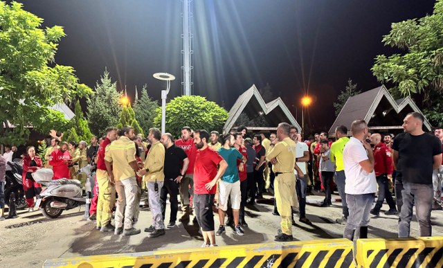 Orman yangınında şehit olan kahramanların cenazelerine ulaşıldı