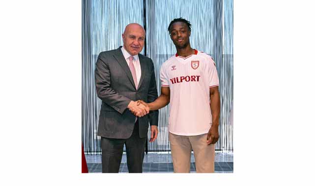 Samsunspor, transfer ettiği forvet oyuncusu Omorowa'yı kiraladı