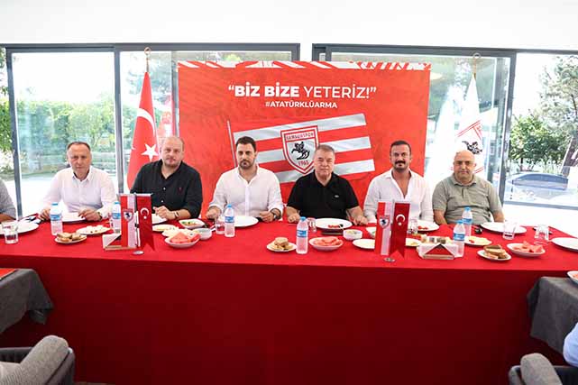 Samsunspor Derneği sivil toplum kuruluşlarıyla bir araya geldi