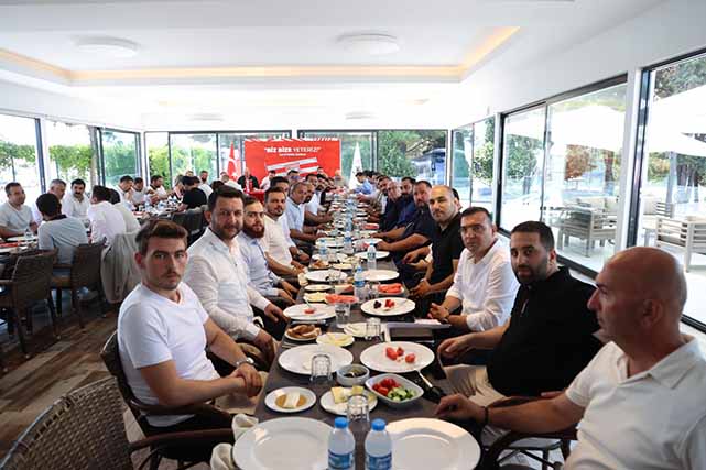 Samsunspor Derneği sivil toplum kuruluşlarıyla bir araya geldi
