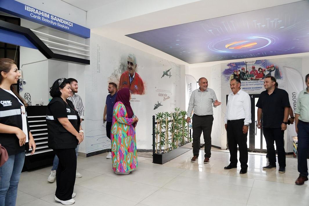 Canik Belediyesi'nin projeleri dikkatleri üzerine topluyor