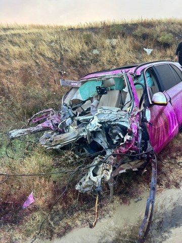 Ankara’da tır ile otomobil kafa kafaya çarpıştı: 1 ölü