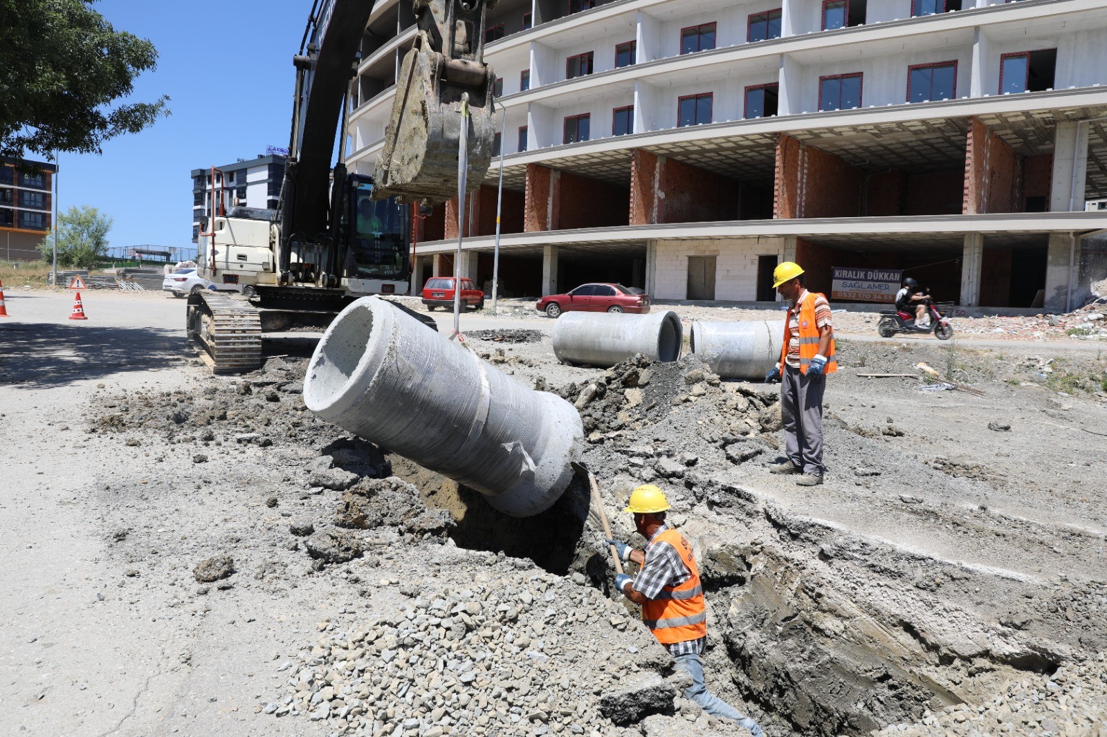SASKİ'den Samsun'a altyapı atağı