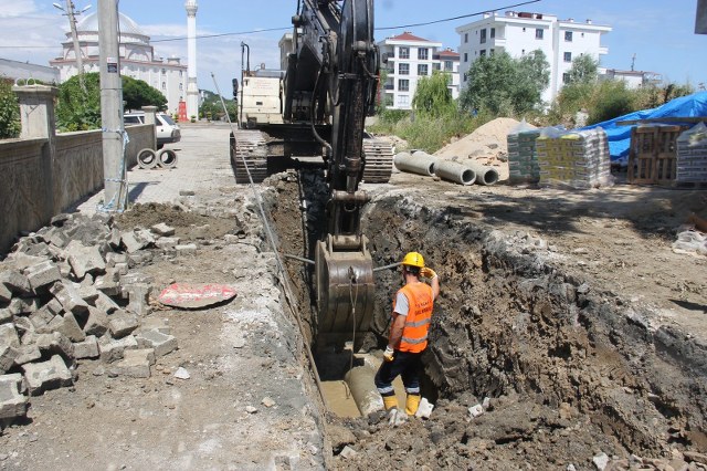 Samsun'da Büyükşehirden altyapıya kalıcı çözümler