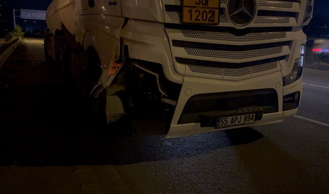 Samsun'da tır ile ATV çarpıştı: 1 ölü, 1 ağır yaralı