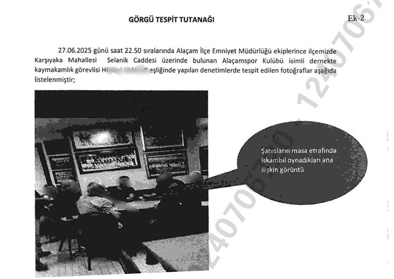 Alaçam Spor Kulübü Derneği'ne bir kumar baskını daha yapıldı