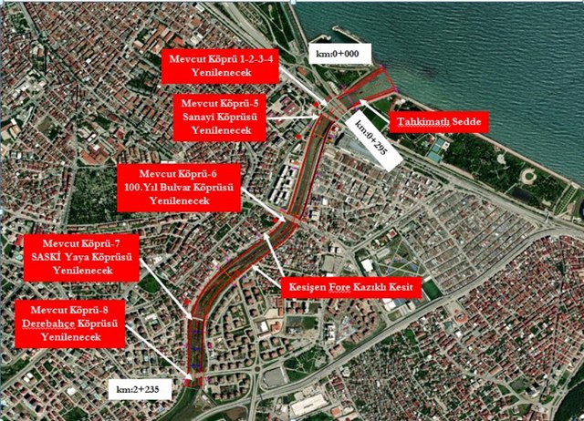 Mert Irmağı Projesi'nde yarıya yaklaşıldı