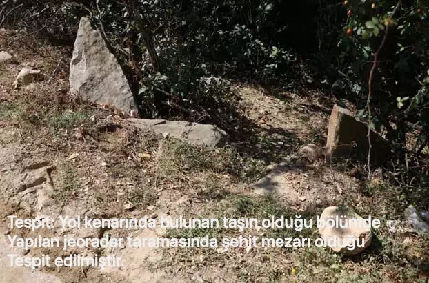 Samsunlu şehit 6 askerin mezarı Haymana'da bulundu