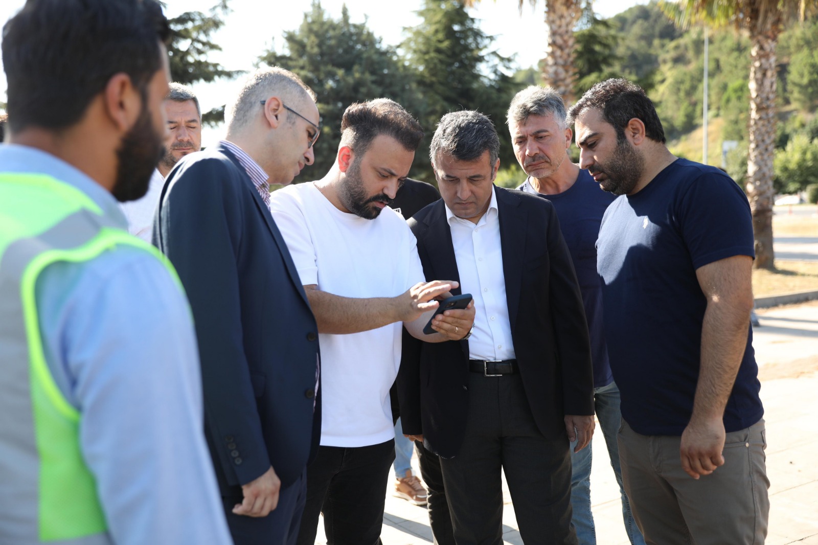 Samsun'da dev proje yükseliyor! Halit Doğan çalışmaları yerinde inceledi