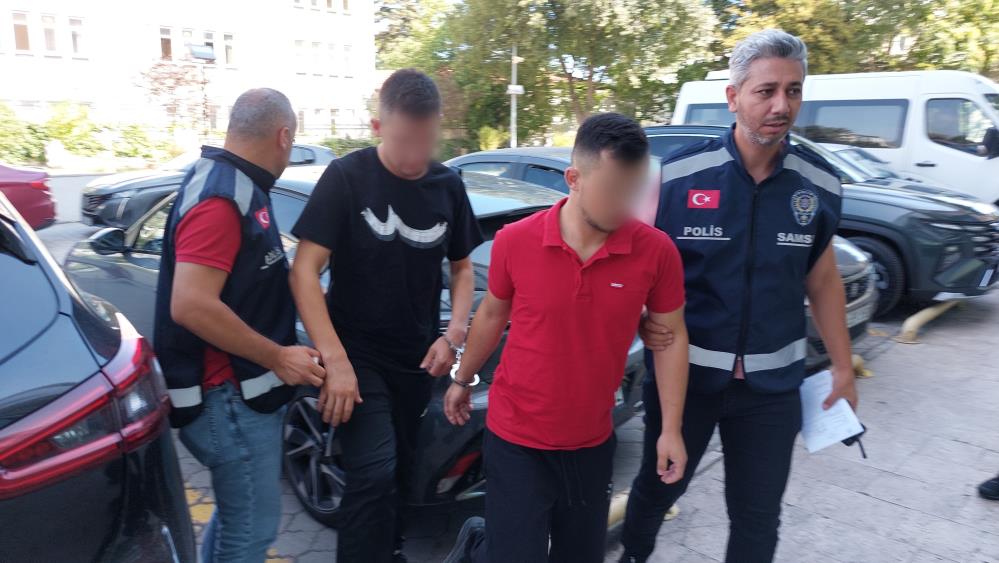 Samsun'da silahlı saldırganlar yakalandı