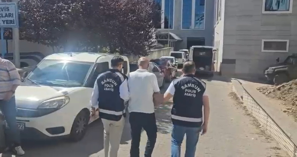 Samsun'da husumet kanlı bitti! Şüpheli yakalandı