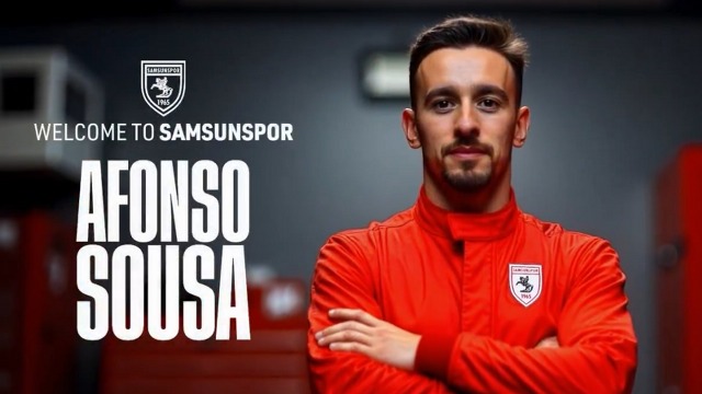Samsunspor çilek transferini açıkladı Afonso Sousa imzaladı