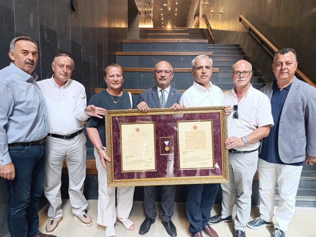 Samsun Büyükşehir Belediyesi Grup Başkan Vekilleri'nden İstiklal Madalyası bildirgesi