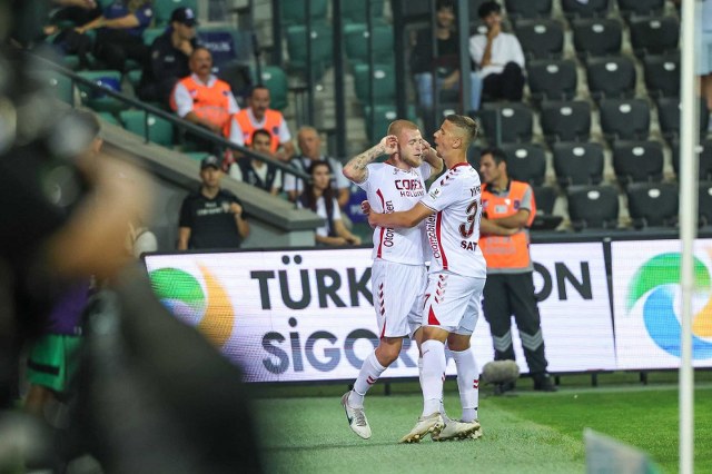 Samsunspor'a 3 puanı getiren golün mimarı Drongelen